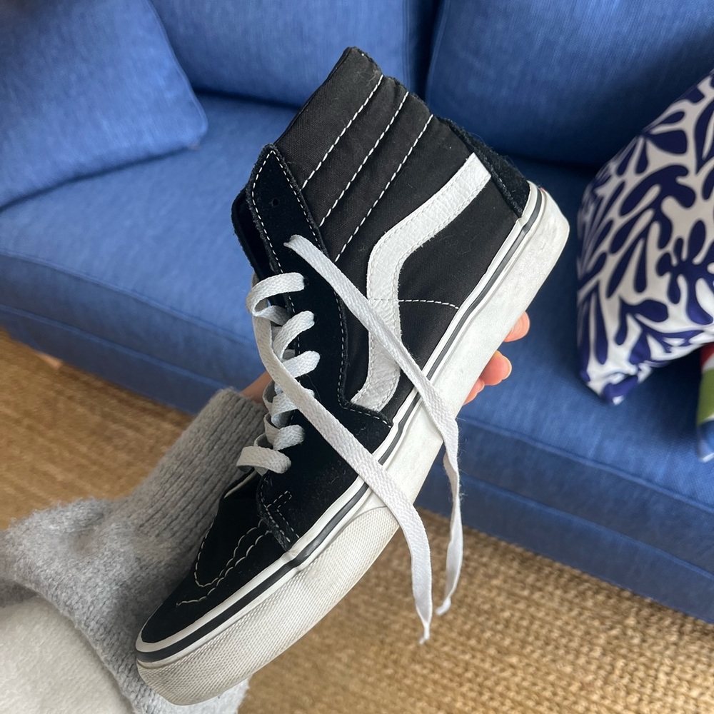 Vans Black and White Skate Shoes - Picture 5 of 7